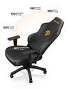 SILLA OFICINA ANDASEAT PHANTOM 3 L PVC LEATH BLACK