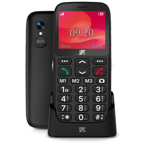 Tel&eacute;fono m&oacute;vil SPC Polaris Pure Negro