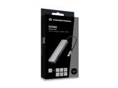 DOCKING CONCEPTRONIC HUB 6 IN 1 ALUMINIUM USB 100W