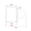 LVD. TEKA WMK10620 6K 1200R BCO 113920010