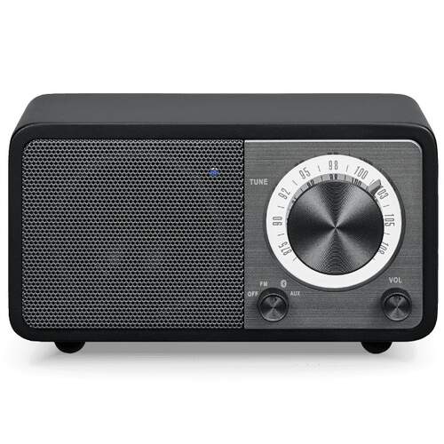 Radio portátil Sangean WR-7 negro mate