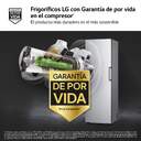 Congelador Vertical LG GFT41PZGSZ CONG.VER LG GFT41PZGSZ 186x60 1P NF INOX