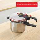 OLLA PRESION RAPID. TEFAL P25807 SECURE TR 6L VERD