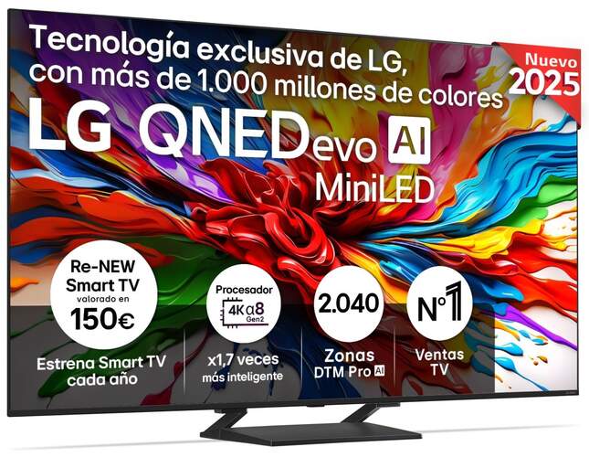 TV LG 55" QNED Evo 55QNED93A6A