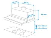 CAMP. SAMSUNG NK24M1030ISUR 60CM 392m3h 61dB