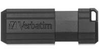 MEMORIA USB 2.0 VERBATIM PINSTRIPE 64 GB NEGRO