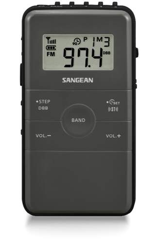 Radio bolsillo Sangean DT-140 Gris/negro