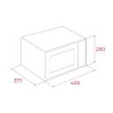 MICR. TEKA MWEFS25G 25L GRILL BCO 112240005