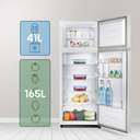 FRI. HISENSE RT267D4AWE 144x55x54 2P CICLICO BCO