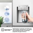 FRI. HISENSE RS818N4TIE1 179x91x73 NF DISP INOX