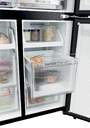 FRI. HAIER HCKR7819DWGB 190x83 4P NF CRISTAL NEGRO