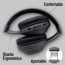 AURICULARES ELBE ABTA10G DIADEMA MICROF ANC GRIS