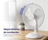 VENTILADOR SOBREMESA ARTICA AVS40W12B 40W 30CM BCO