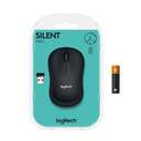 RATON OPTICO LOGITECH M220 SILENT WIRELESS NEGRO