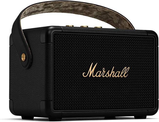 Altavoz Marshall Kilburn II Black & Brass