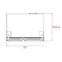 FRI. TEKA RLF74930WH 177x91x67 NF BCO DSP DISP