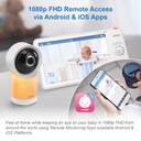 VIGILA BEBES VTECH RM5766HD 5%%%quot; CAMARA MOTOR WIFI