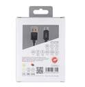 CABLE DCU USB C a USB A 1,5M RIZADO