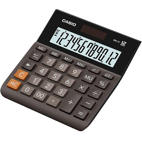 Calculadora Casio MR-12 Negra