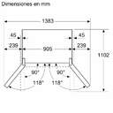 FRI. SIEMENS KF96NVPEA 183x91 4P NF INOX