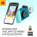 CAMARA KODAK SMILE  AZUL   PAPEL 20HOJAS