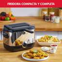 FREIDORA MOULINEX AF220010 1L INOX,1000W