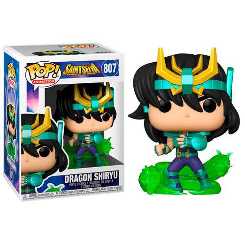 Funko Pop Caballeros del Zodiaco Dragon Shiryu
