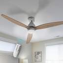 VENTILADOR TECHO CECOTEC 5300 WH%%%amp;WOD DC 132CM 5839