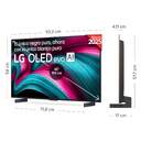 TV LG 42%%%quot; 42C54LA UHD OLED EVO ALFA9 144HZ