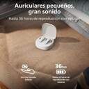 AURICULARES PHILIPS TAT2200WT/00 TWS ANC 36H BL