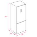 FRICOM. TEKA NFL430SWH BLANCO 201x60 NF DSP