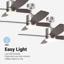 VENTILADOR TECHO U.BLUE MIDI 4042X 55W 106CM