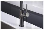 GRIFO COCINA IMEX GCE022BGM SENA BLACK GUN METAL