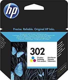 Tinta de colores HP 302 F6U65AE