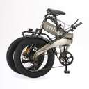 BICICLETA ELECTRICA NILOX X10 20X4P GRIS