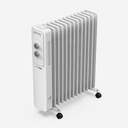 RADIADOR ACEITE U.BLUE UCRA9102 2500W BLANCO