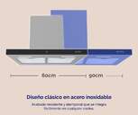 CAMPANA ARTICA ASKYLINE60AI 60CM A INOX TOUCH