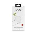 CARGADOR DCU QI 15W   CABLE USB C BLANCO