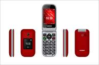 SENIORPHONE TELEFUNKEN S460 RED