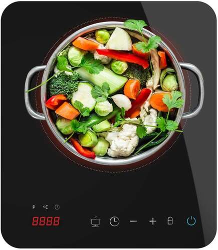 Placa de inducción portátil Cecotec Full Magma Single