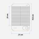 TOST. U.BLUE TOASTY 745 PLANO 600W INOX/N