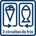 FRICOM. BOSCH KGN39MLEB 203x60 NF INOX DSP