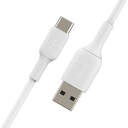 CABLE BELKIN USB C a USB A 2M WHITE