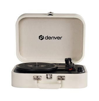 Tocadiscos Denver VPL-130 Blanco