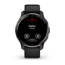 SMARTWATCH GARMIN VENU 2  010-02496-11 BLACK  SLAT