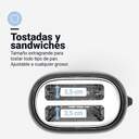 TOST. U.BLUE TOASTY PLUS 2S/OB 742 2R CORTO NEGRO
