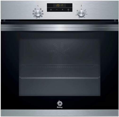 Horno Balay 3HB4331X0 - Clase A, Aqualisis, Abatible, Inox