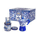 CAFET. ITALIANA BIALETTI SET REGALO D.%%%amp; G. 3T AZUL