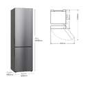 FRICOM. LG GBP62PZNBC 203x60 NF INOX 0%%%#186; DC