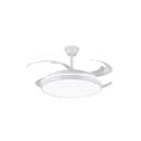 VENTILADOR TECHO CRISTAL CHARLY L RETRAC 80W MD